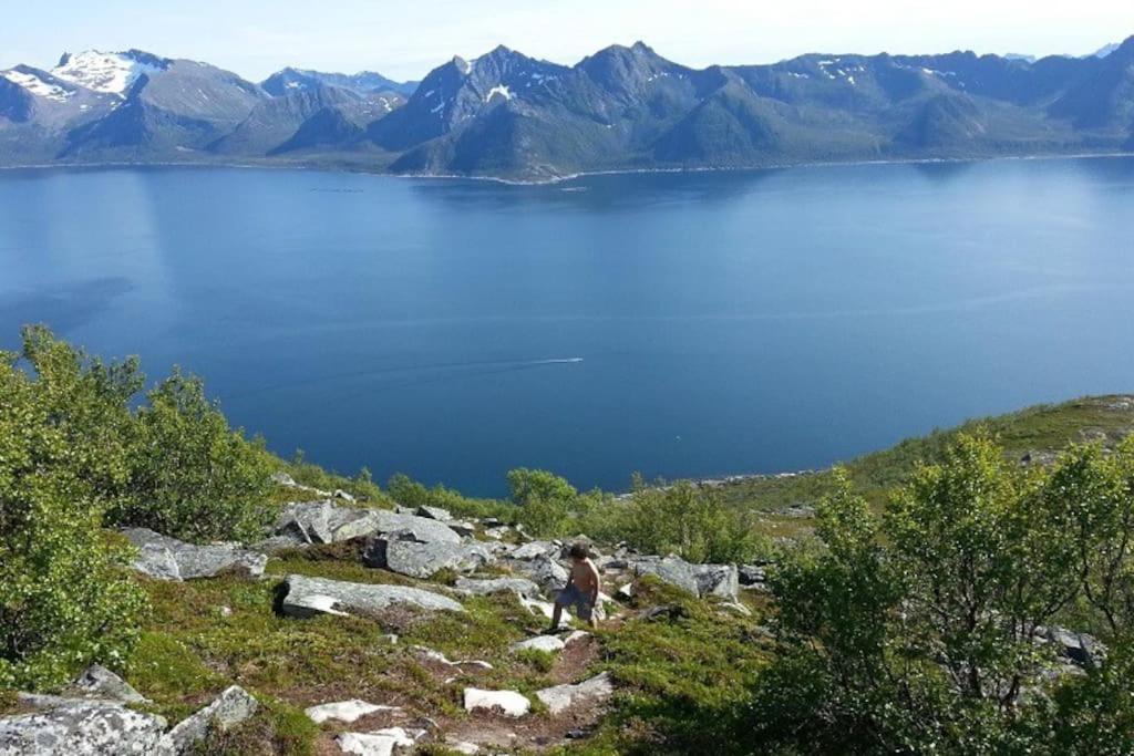 Leilighet I Rorbu Pa Kaldfarnes - Yttersia Senja Exteriér fotografie
