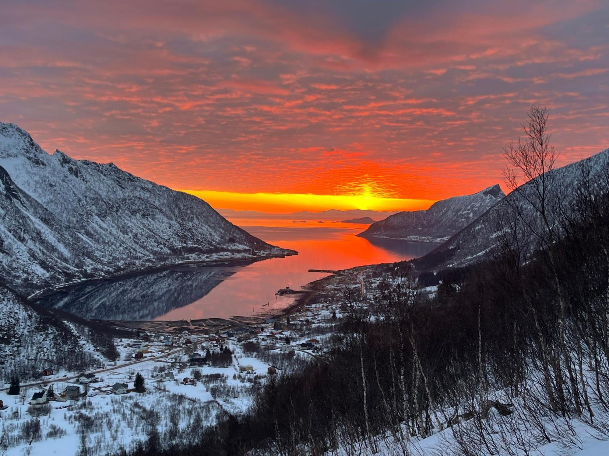 Leilighet I Rorbu Pa Kaldfarnes - Yttersia Senja Exteriér fotografie